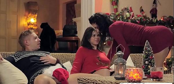  Babes - Step Mom Lessons - Chad Rockwell and Leanna Sweet and Nekane - Christmas Surprise